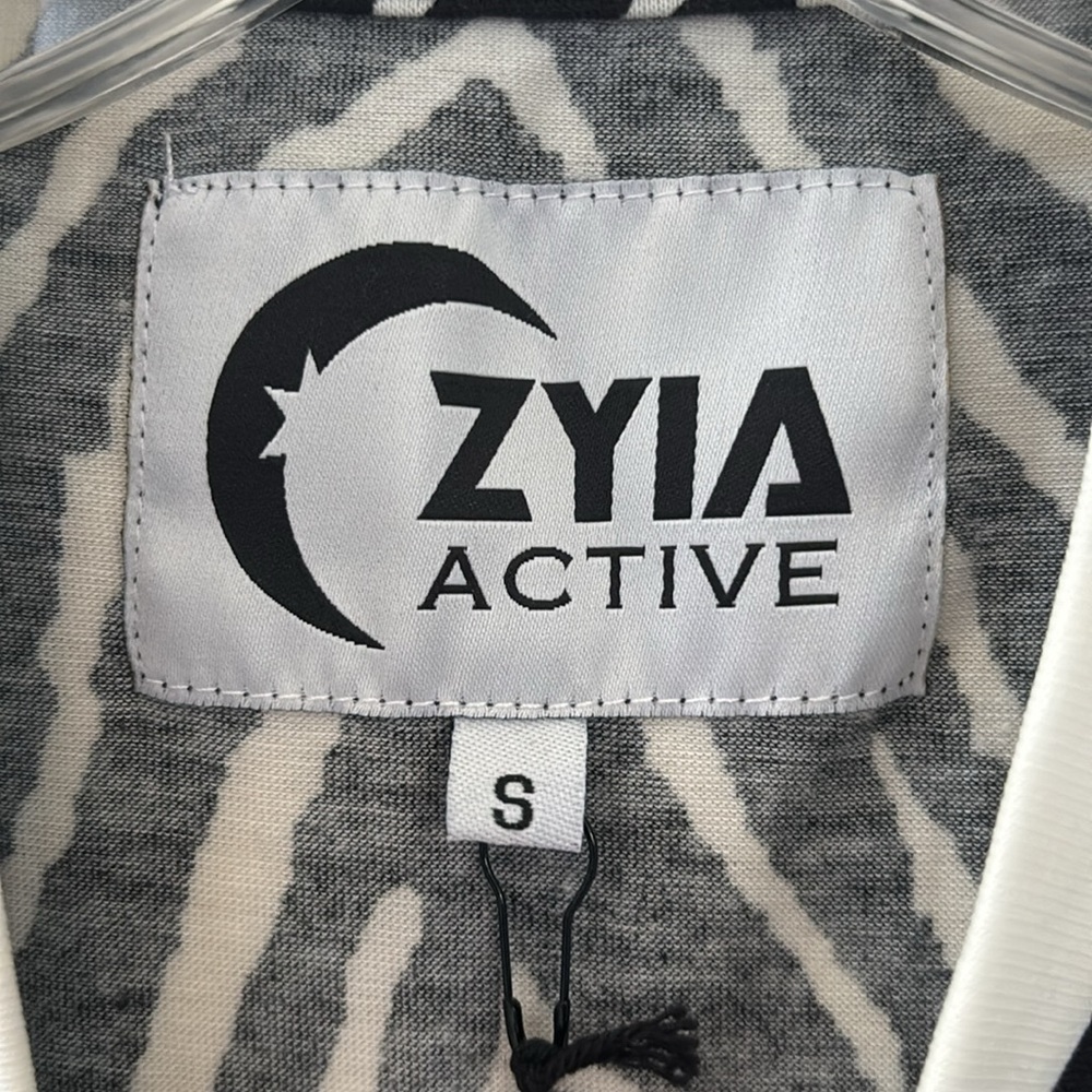 ZYIA Active Black & White Safari Tank Size Small New With Tags! - Picture 5 of 11